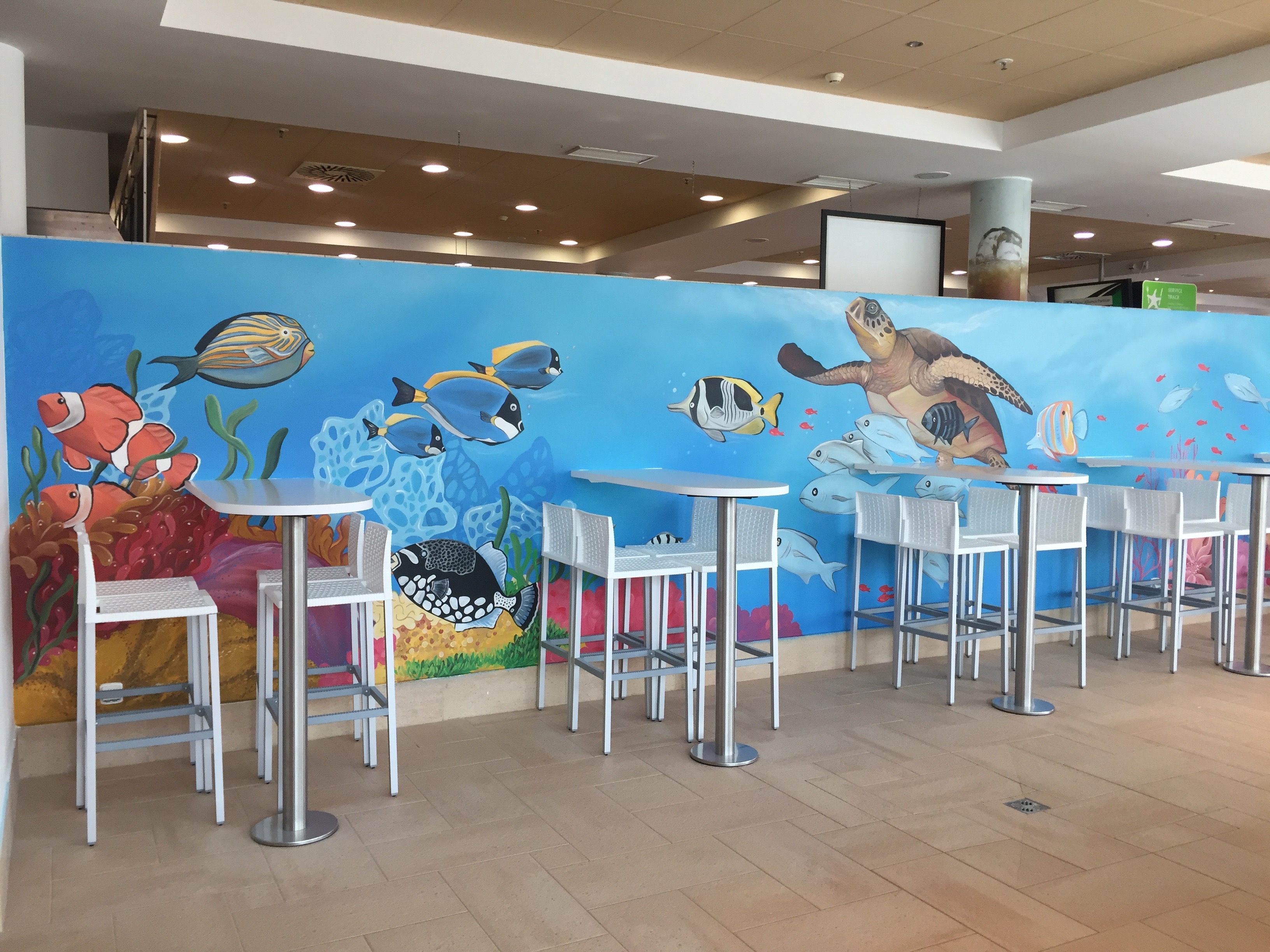 Malba v interiéru 2